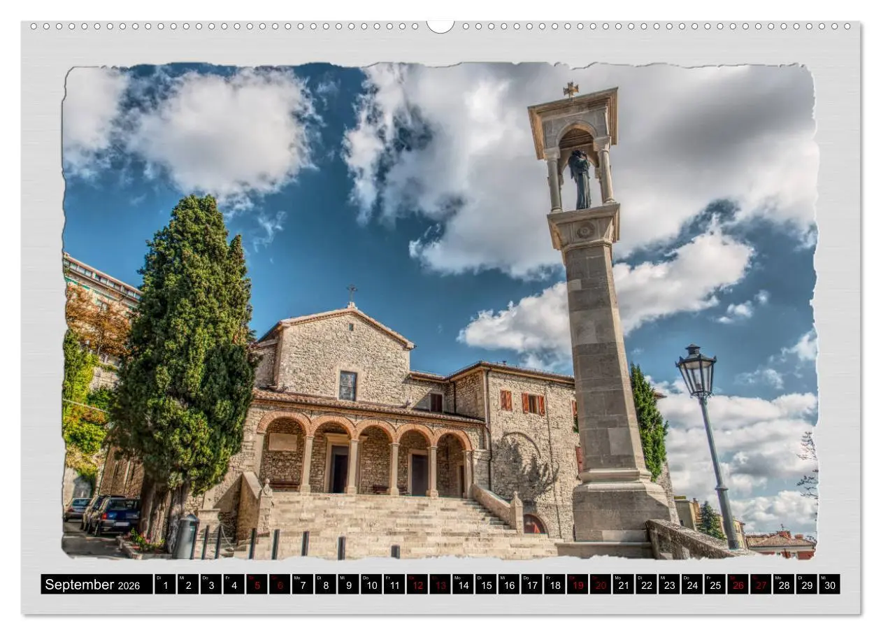 Bild: 9783457787397 | Impressionen - von und rund um San Marino (Wandkalender 2026 DIN A2...