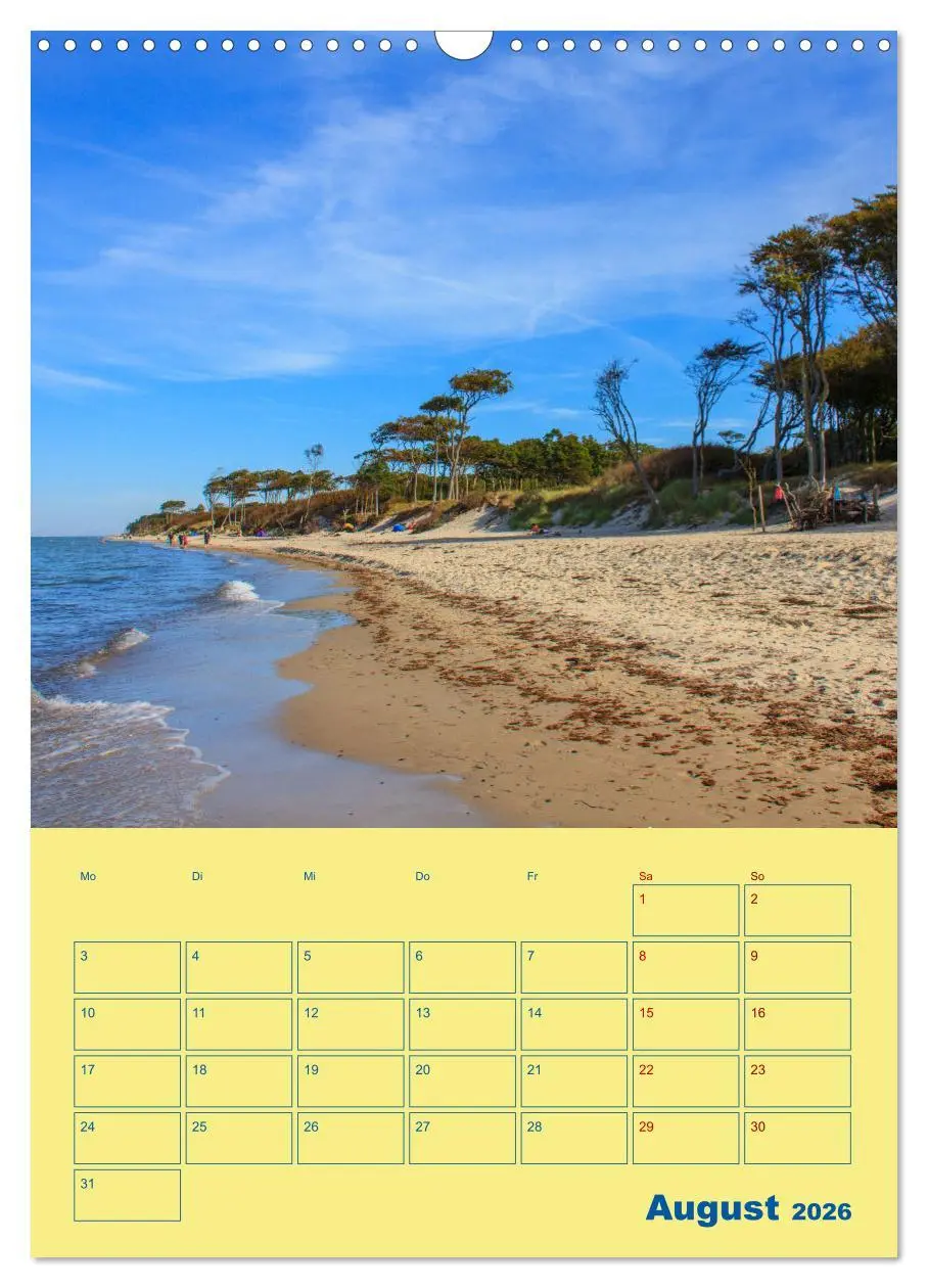 Bild: 9783516327397 | Sehnsuchtsort Fischland-Darß-Zingst (Wandkalender 2026 DIN A3...