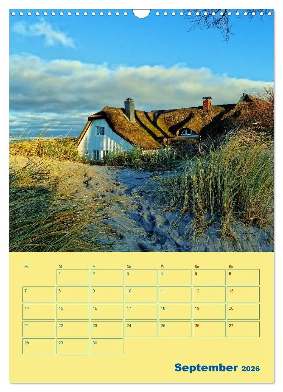 Bild: 9783516327397 | Sehnsuchtsort Fischland-Darß-Zingst (Wandkalender 2026 DIN A3...