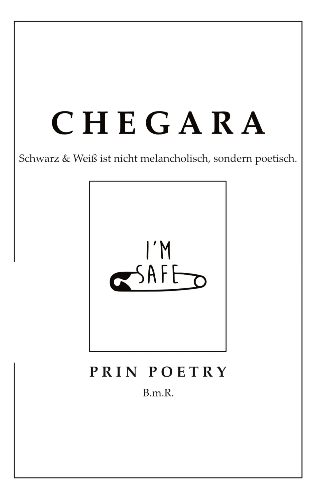 Cover: 9783756837397 | Chegara | Schwarz &amp; Weiß ist nicht melancholisch, sondern poetisch.