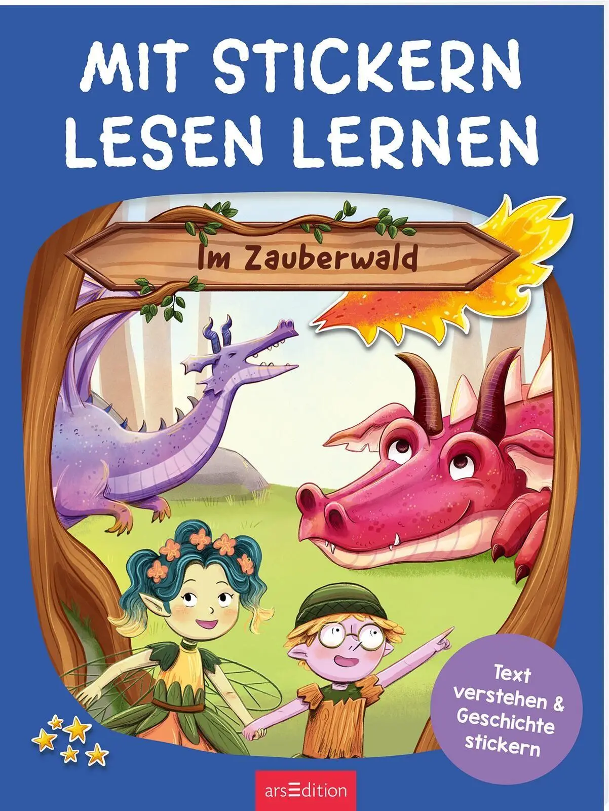 Cover: 9783845867397 | Mit Stickern Lesen lernen - Im Zauberwald | Annette Moser | Buch