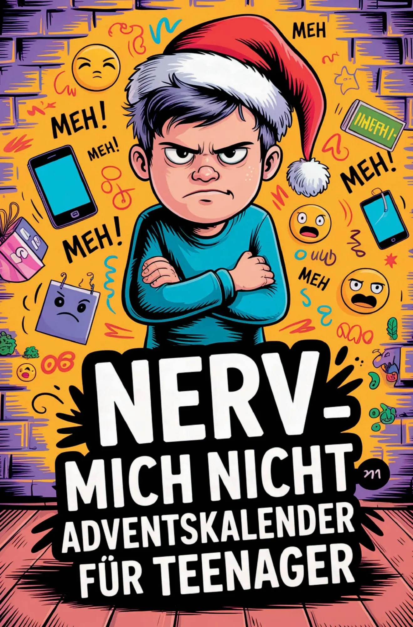 Cover: 9783903727397 | Nerv mich nicht - Adventskalender für Teenager: | Toni Tannen | Buch