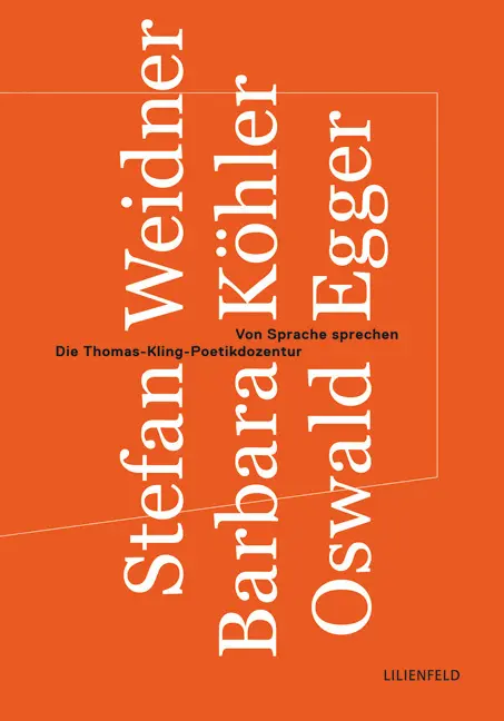 Cover: 9783940357397 | Von Sprache sprechen | Stefan Weidner (u. a.) | Taschenbuch | 120 S.