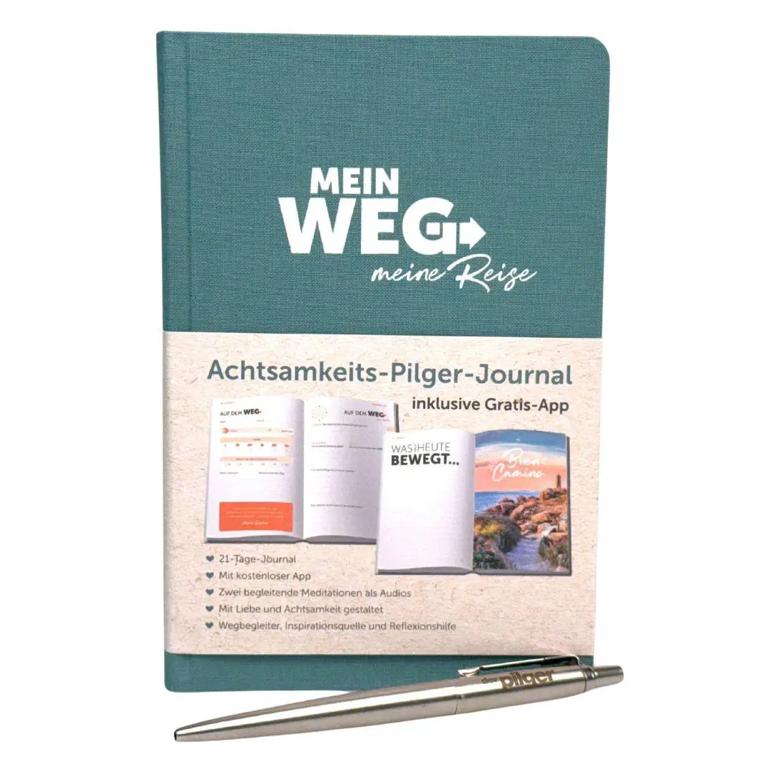 Bild: 9783946777397 | Mein Weg - Meine Reise | Achtsamkeits-Pilger-Journal | Marco Fraleoni
