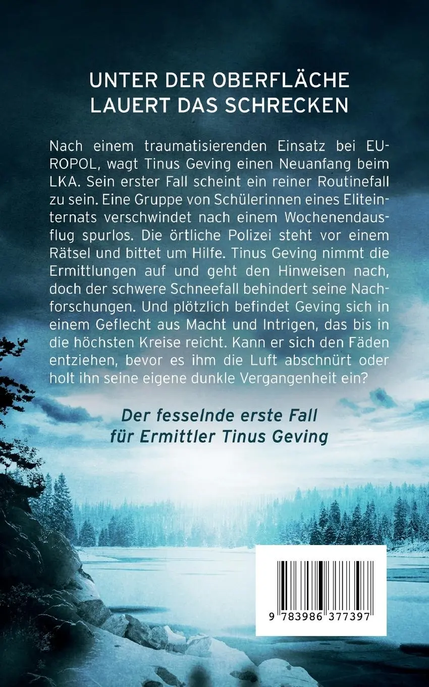 Rückseite: 9783986377397 | Eiskalt das Schweigen | Arvid Heubner | Taschenbuch | Paperback | 2022