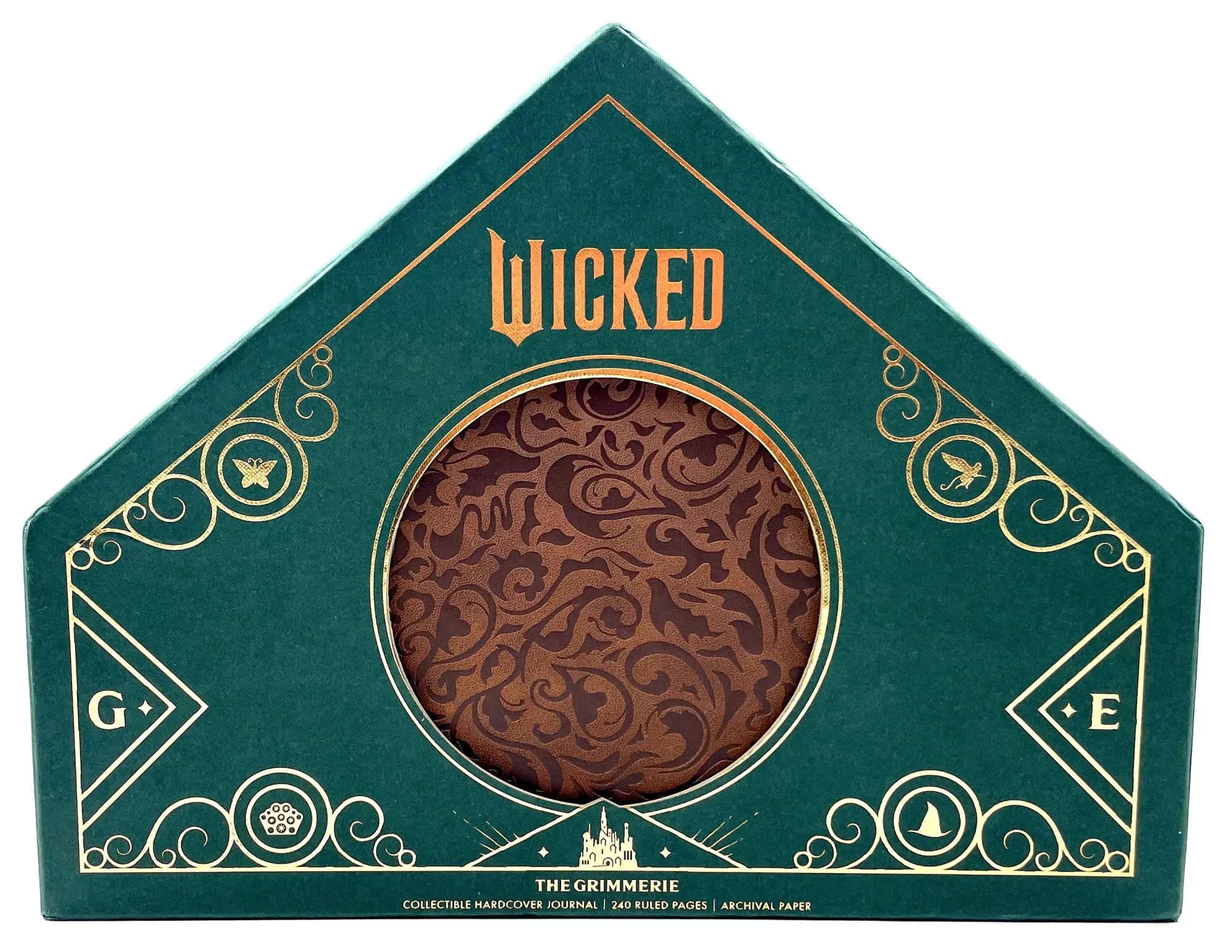 Cover: 9798886637397 | Wicked: The Grimmerie Collectible Hardcover Journal | Insight Editions