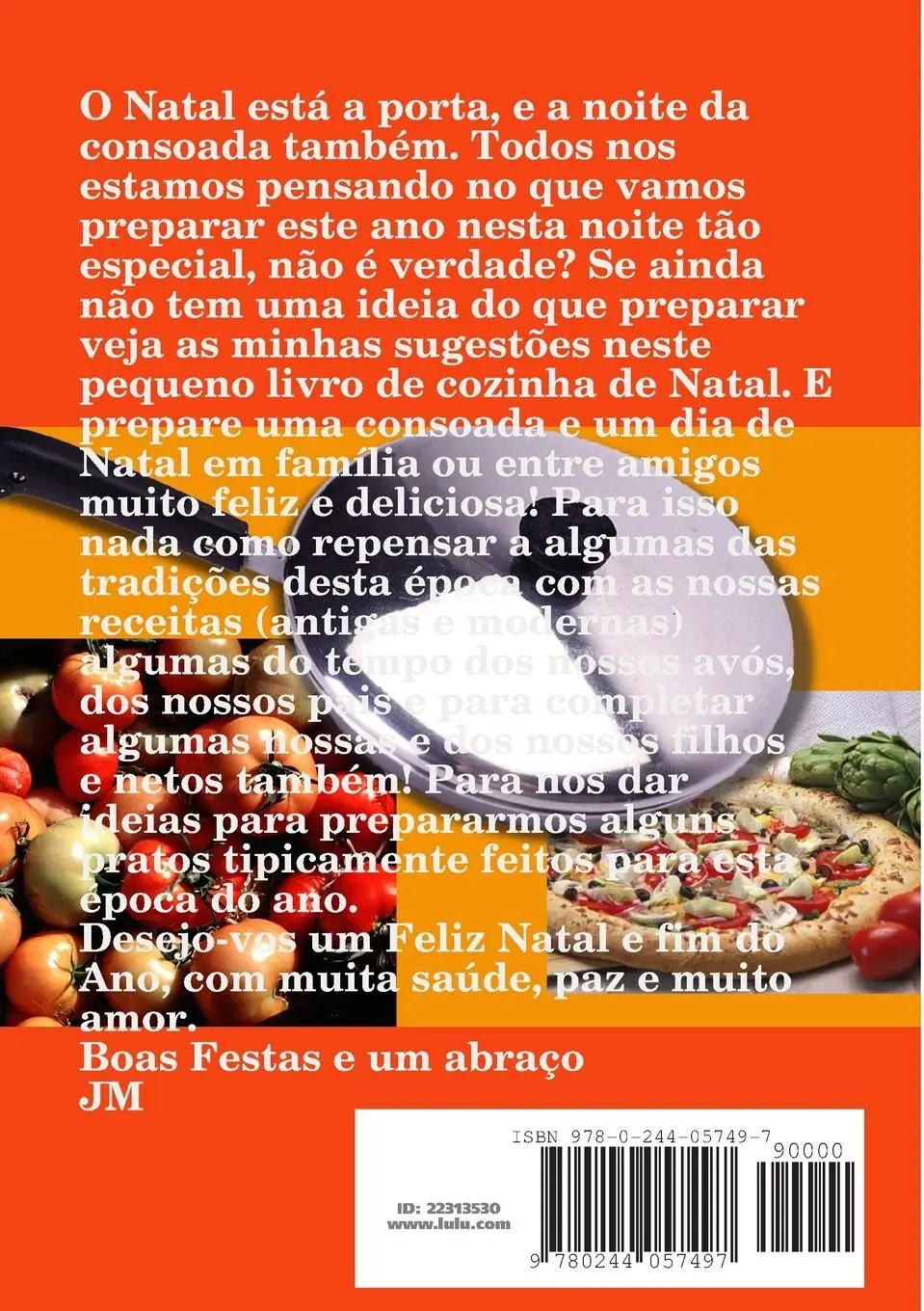Rückseite: 9780244057497 | Cozinha de Natal E Festas do fim do Ano | J. M | Taschenbuch | 2017