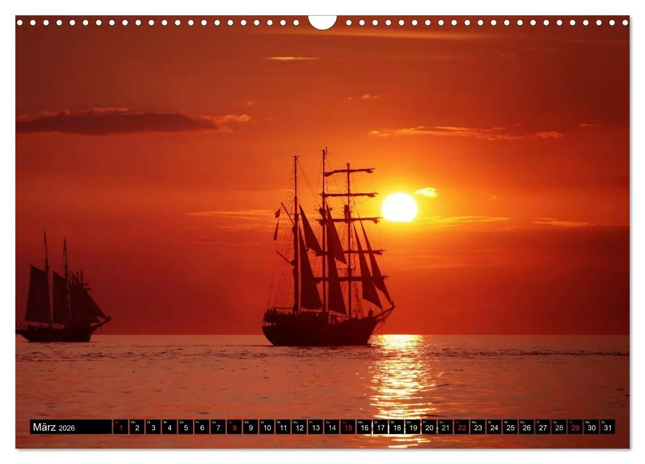 Bild: 9783516177497 | Hanse Sail (Wandkalender 2026 DIN A3 quer), CALVENDO Monatskalender
