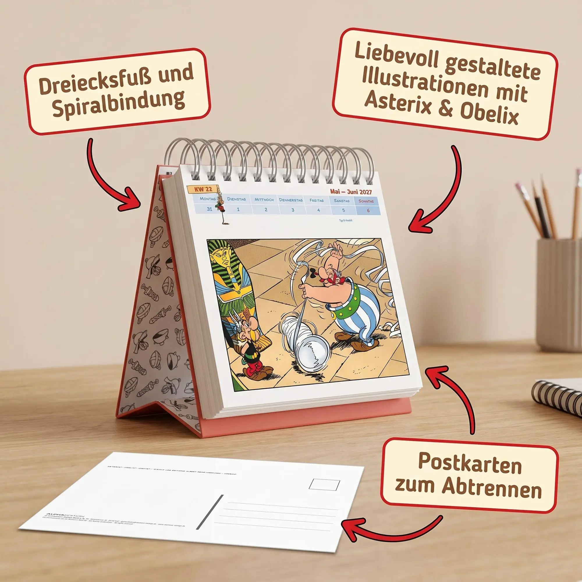Bild: 4069095017597 | Asterix &amp; Obelix 2027 | Neumann Verlage GmbH &amp; Co KG | Kalender | 2027