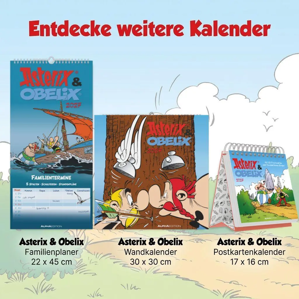 Bild: 4069095017597 | Asterix &amp; Obelix 2027 | Neumann Verlage GmbH &amp; Co KG | Kalender | 2027