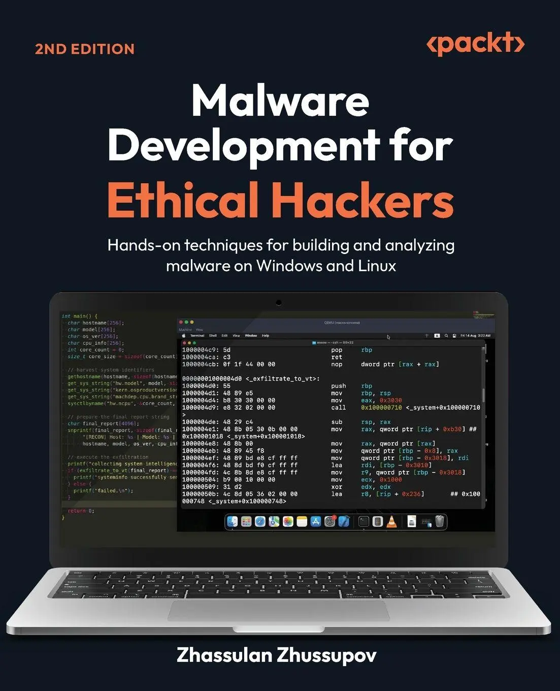 Cover: 9781807427597 | Malware Development for Ethical Hackers - Second Edition | Zhussupov