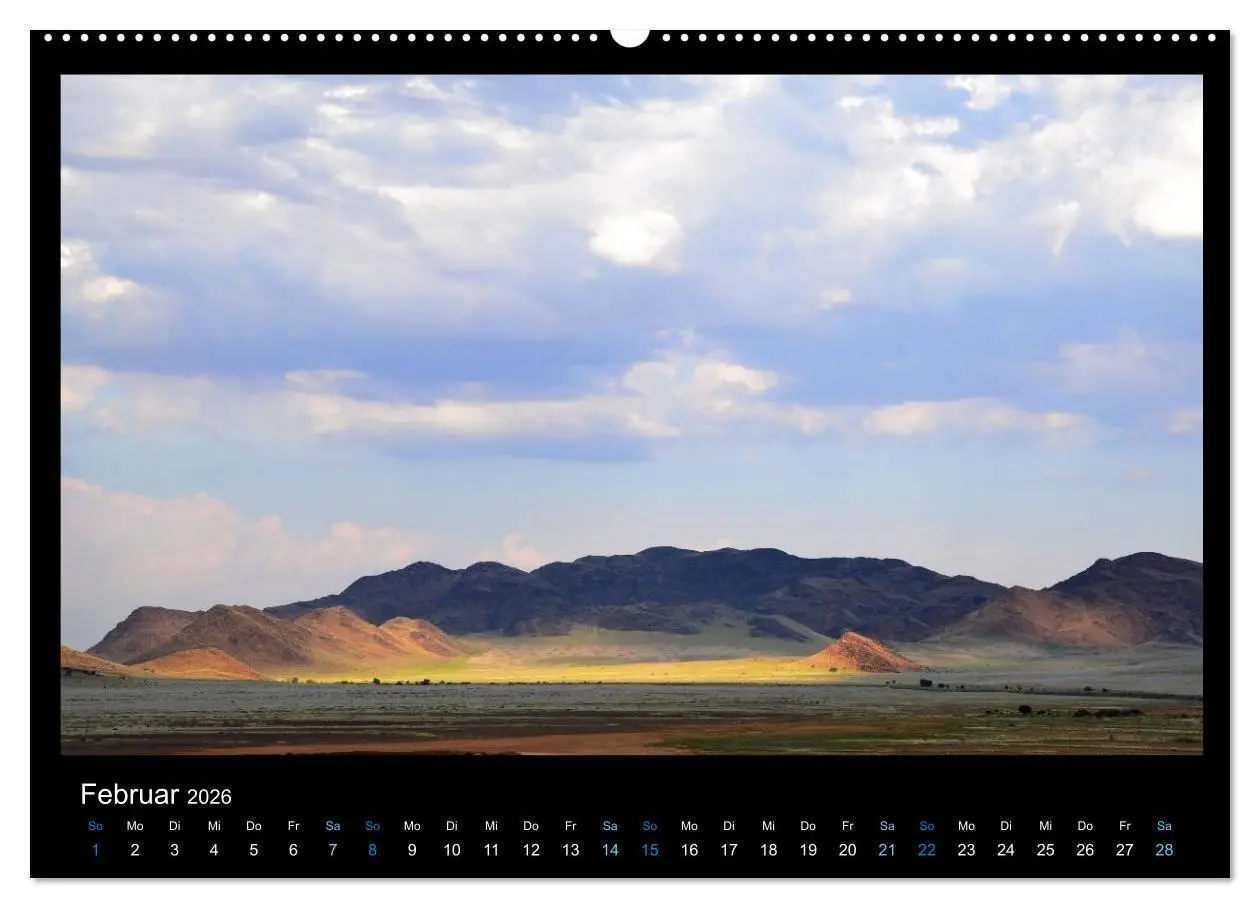 Bild: 9783516167597 | Namibia 2026 Farben der Wüste (Wandkalender 2026 DIN A2 quer),...