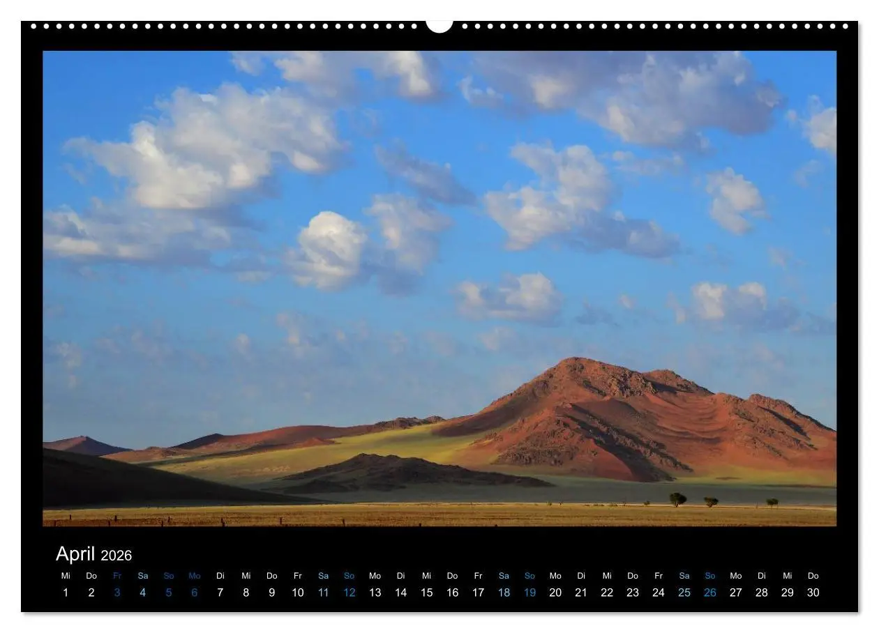 Bild: 9783516167597 | Namibia 2026 Farben der Wüste (Wandkalender 2026 DIN A2 quer),...