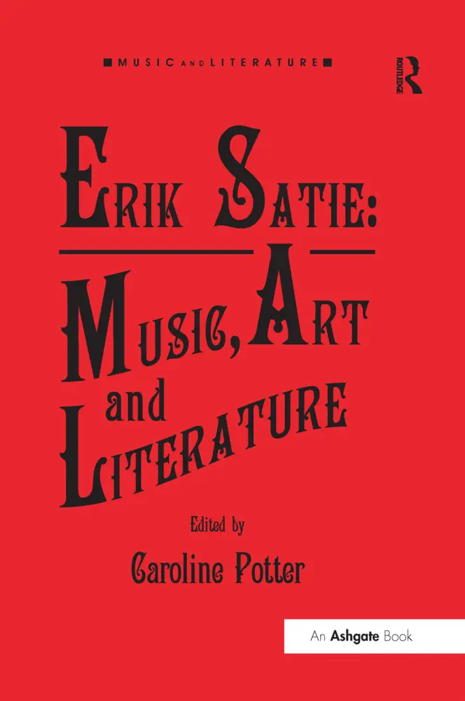 Cover: 9781138247697 | Erik Satie: Music, Art and Literature | Caroline Potter | Taschenbuch