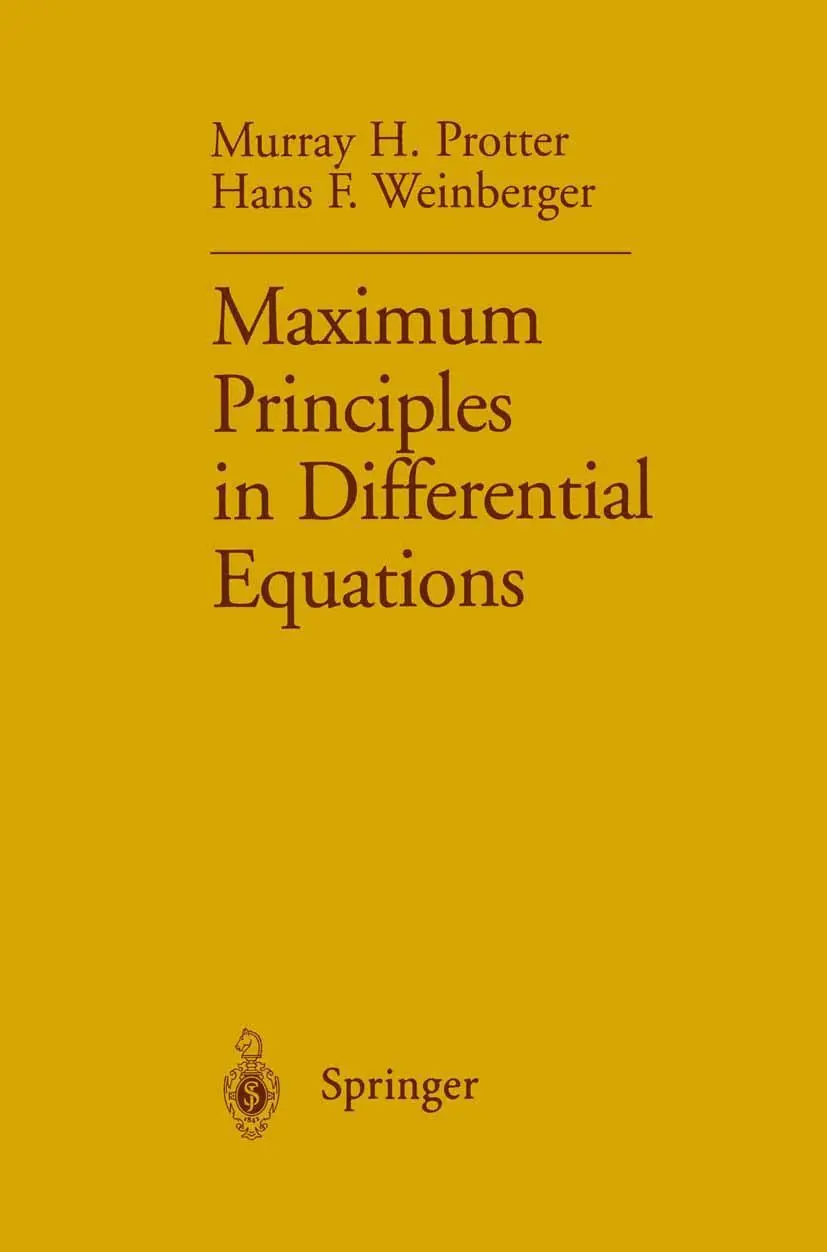 Cover: 9781461297697 | Maximum Principles in Differential Equations | Weinberger (u. a.) | x
