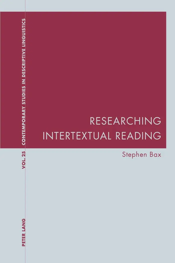 Researching Intertextual Reading (Contemporary Studies in Descriptive Linguistics)