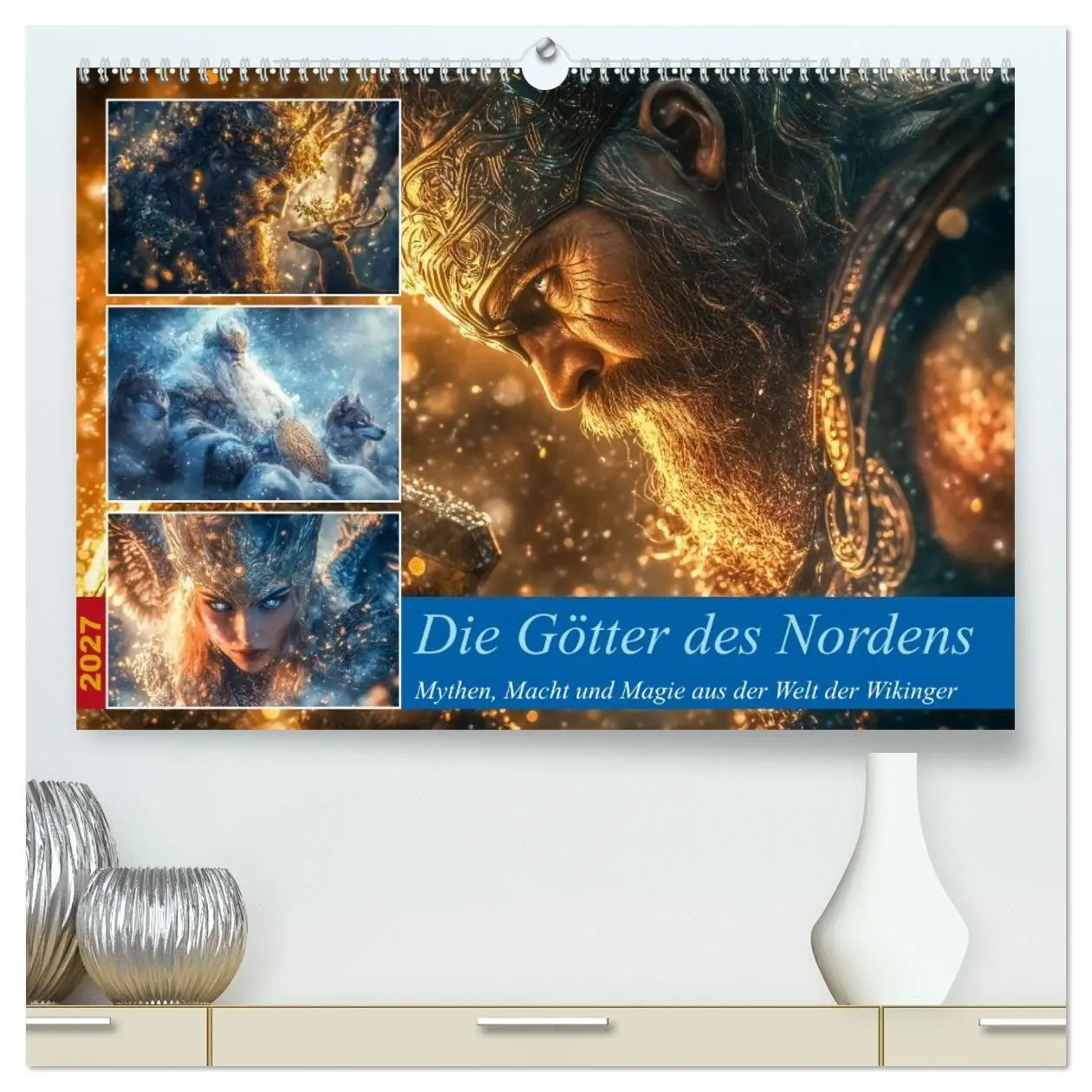 Cover: 9783516777697 | Die Götter des Nordens (hochwertiger Premium Wandkalender 2027 DIN...