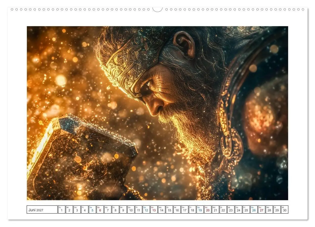 Bild: 9783516777697 | Die Götter des Nordens (hochwertiger Premium Wandkalender 2027 DIN...