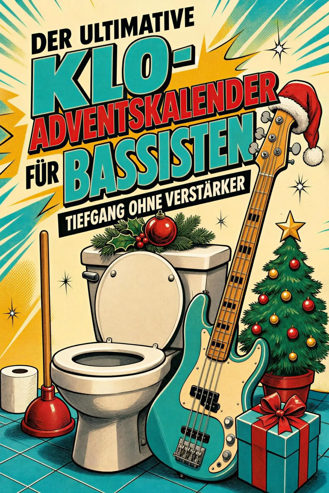 Cover: 9783696107697 | Der ultimative Klo-Adventskalender für Bassisten | Luisa Huber | Buch