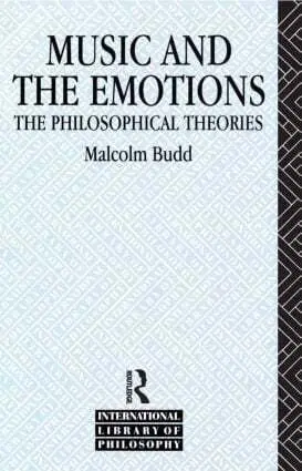 Cover: 9780415087797 | Music and the Emotions | The Philosophical Theories | Malcolm Budd