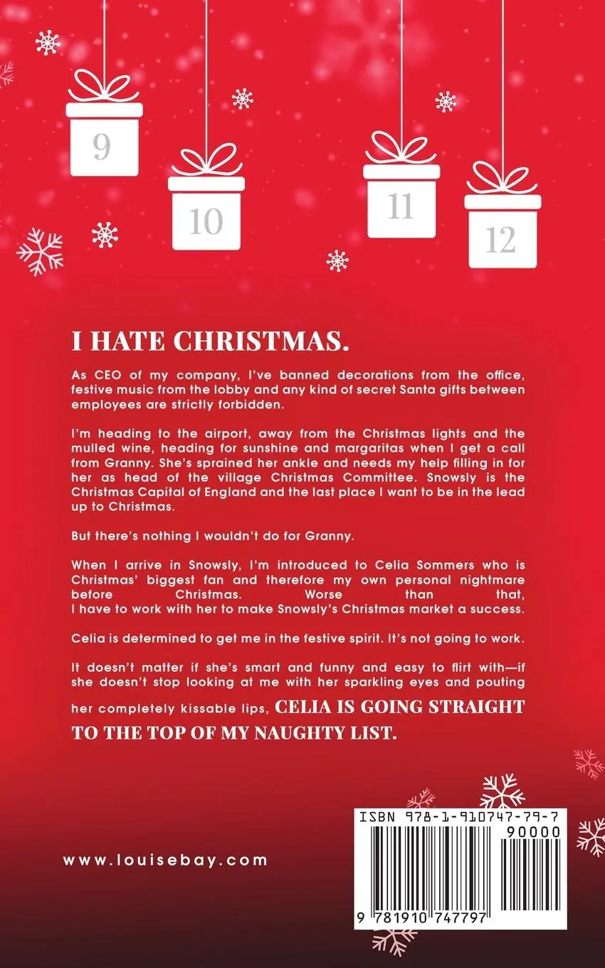Rückseite: 9781910747797 | The 14 Days of Christmas | Louise Bay | Taschenbuch | Englisch | 2023