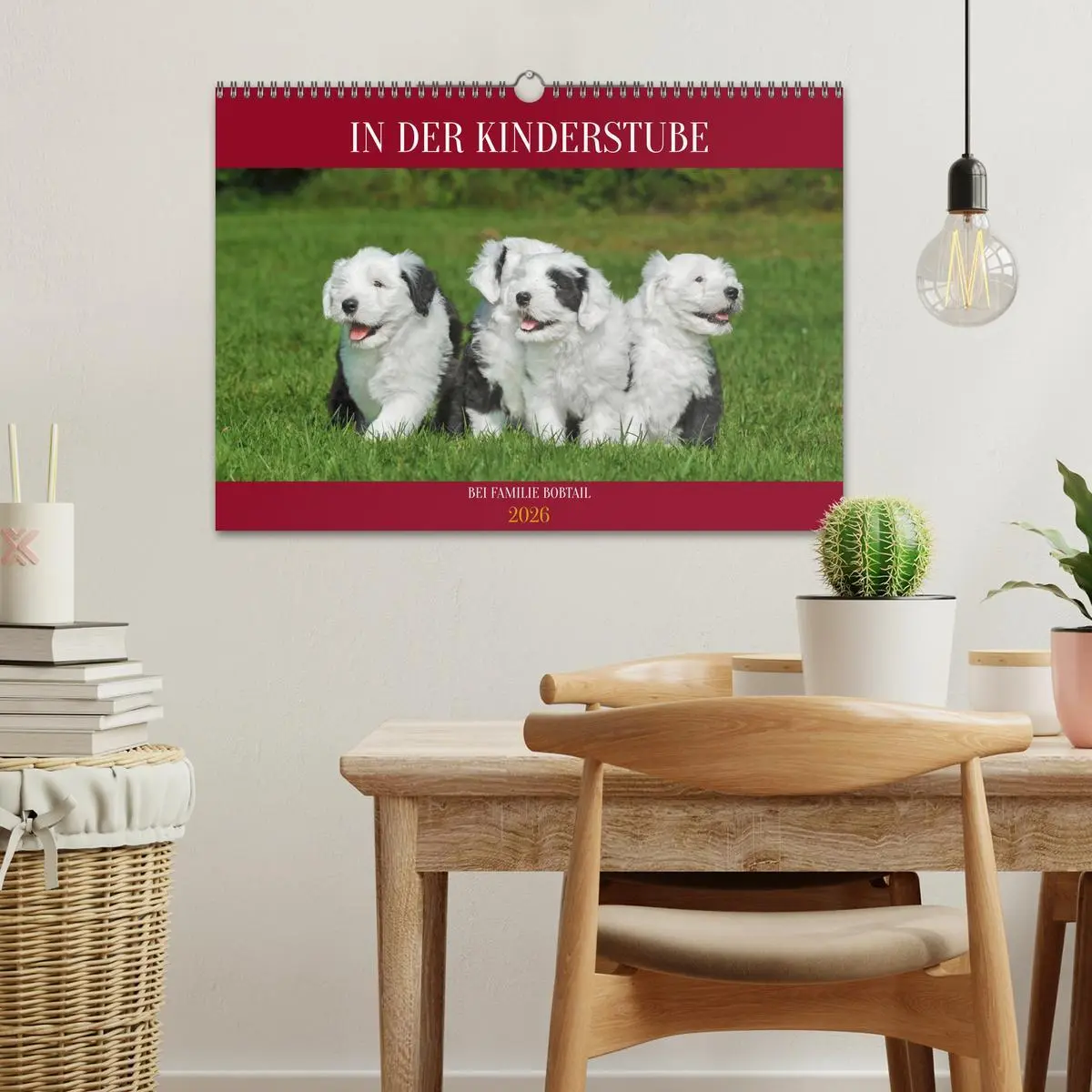 Bild: 9783457367797 | In der Kinderstube bei Familie Bobtail (Wandkalender 2026 DIN A3...