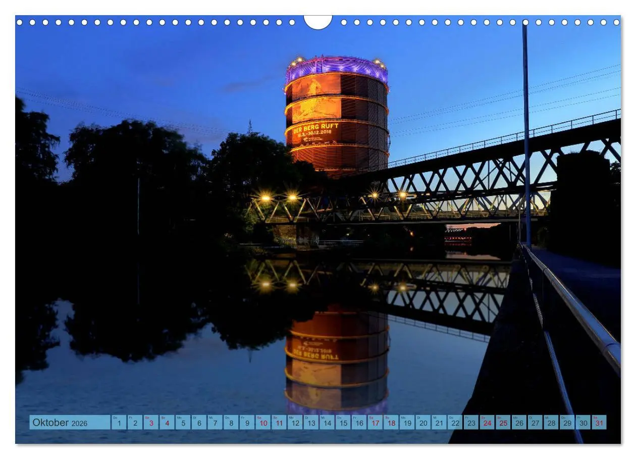 Bild: 9783457817797 | RUHRPOTT LICHTER (Wandkalender 2026 DIN A3 quer), CALVENDO...