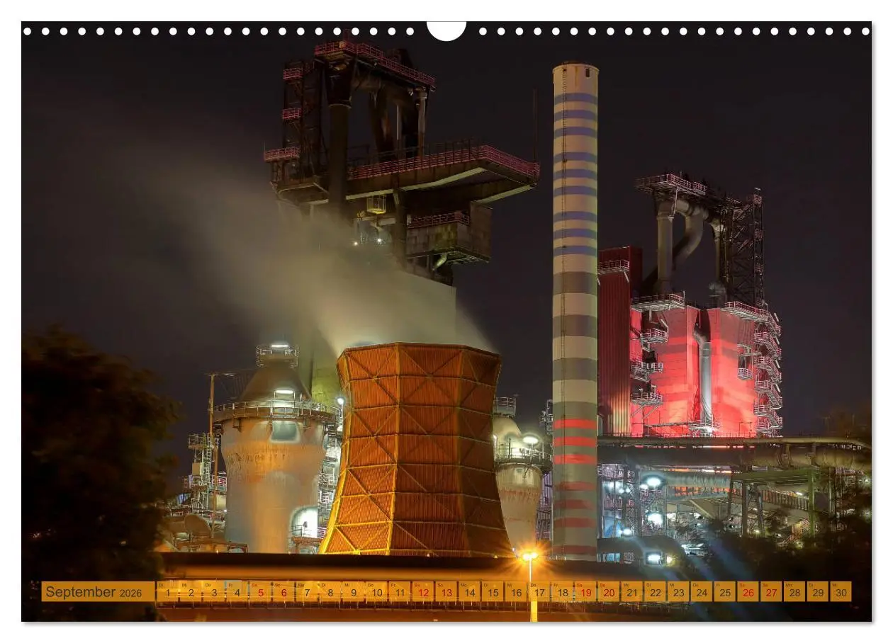 Bild: 9783457817797 | RUHRPOTT LICHTER (Wandkalender 2026 DIN A3 quer), CALVENDO...