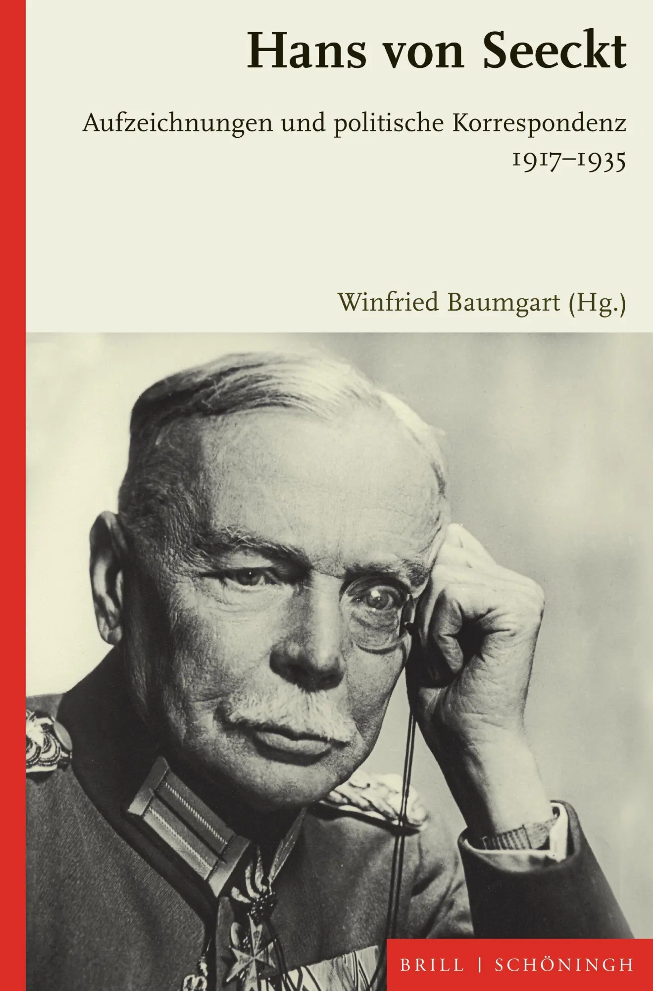 Cover: 9783506797797 | Hans von Seeckt | Winfried Baumgart | Buch | XXXVIII | Deutsch | 2025