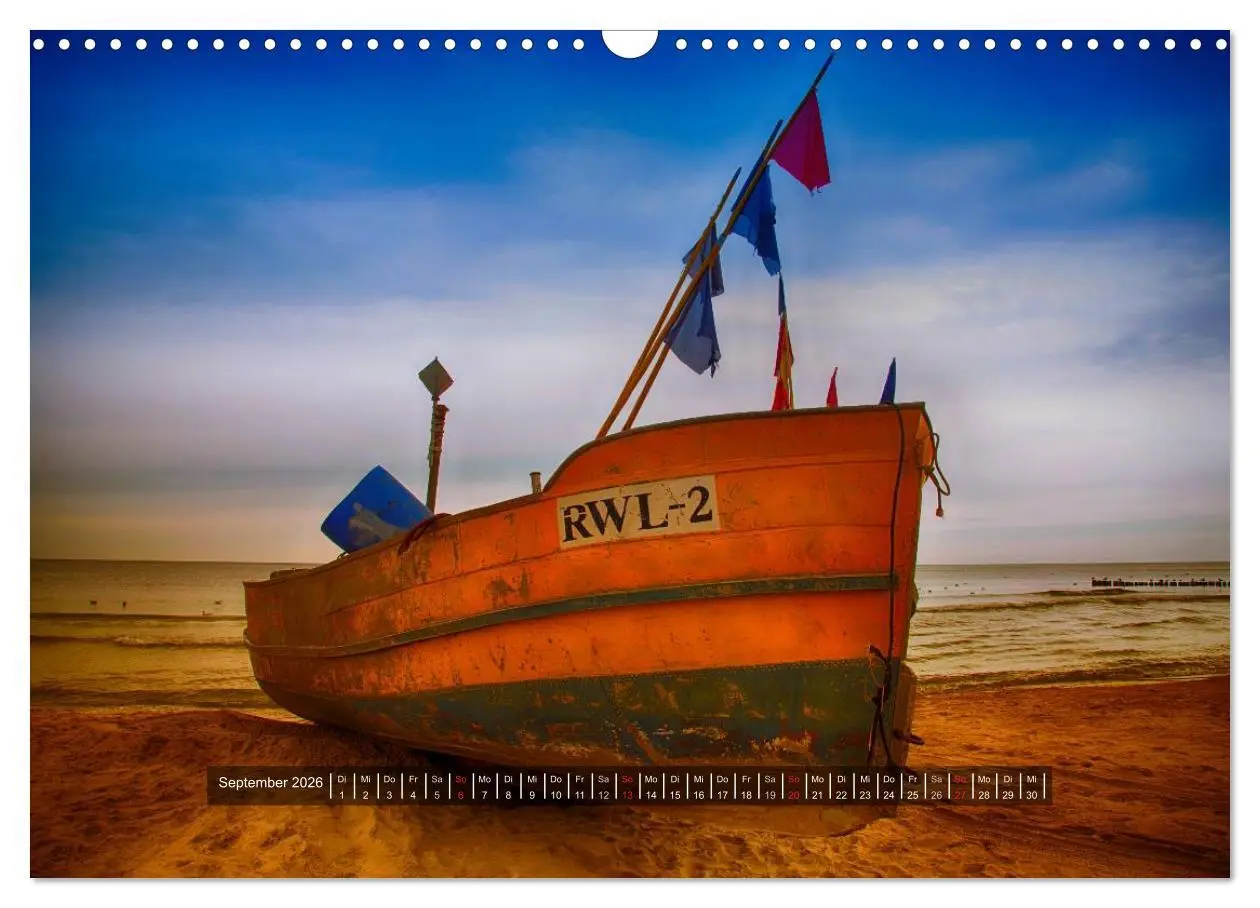 Bild: 9783516077797 | Polnische Bernsteinküste (Wandkalender 2026 DIN A3 quer), CALVENDO...