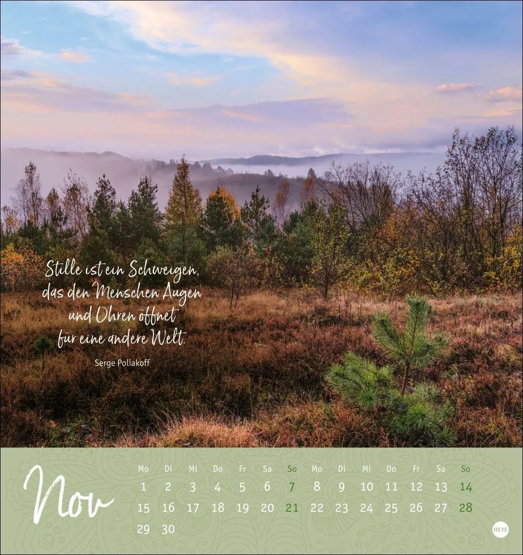 Bild: 9783756417797 | Stille Momente Postkartenkalender 2027 | Heye | Kalender | 13 S.