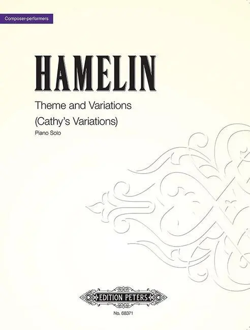 Cover: 9790300757797 | Variations for Cathy | Marc-André Hamelin | Taschenbuch | Buch | 2022