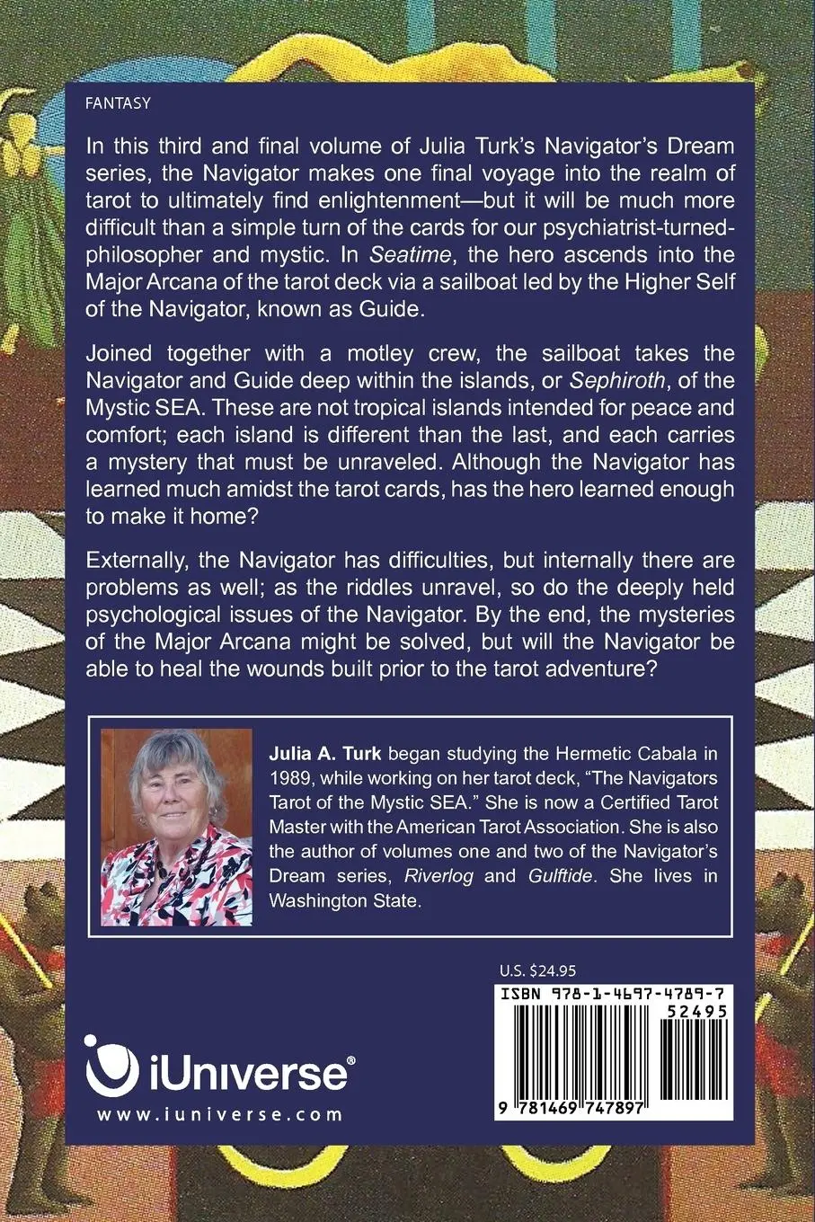 Rückseite: 9781469747897 | The Navigator's Dream, Volume 3 | Seatime | Julia A. Turk | Buch