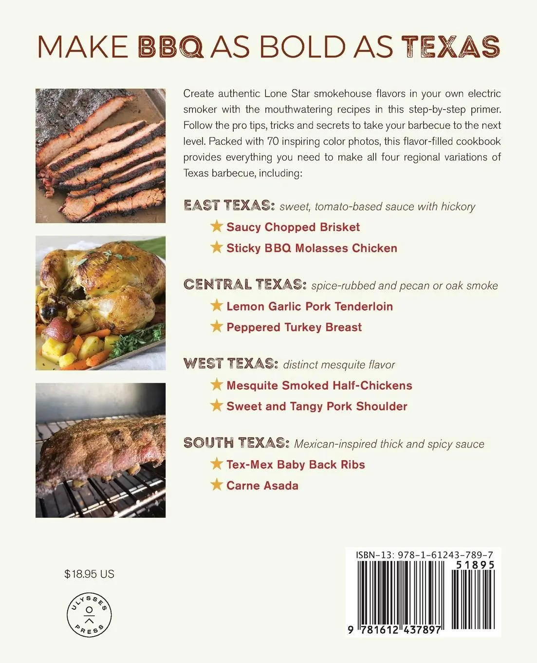 Rückseite: 9781612437897 | Smoke It Like a Texas Pit Master with Your Electric Smoker | O'Neal