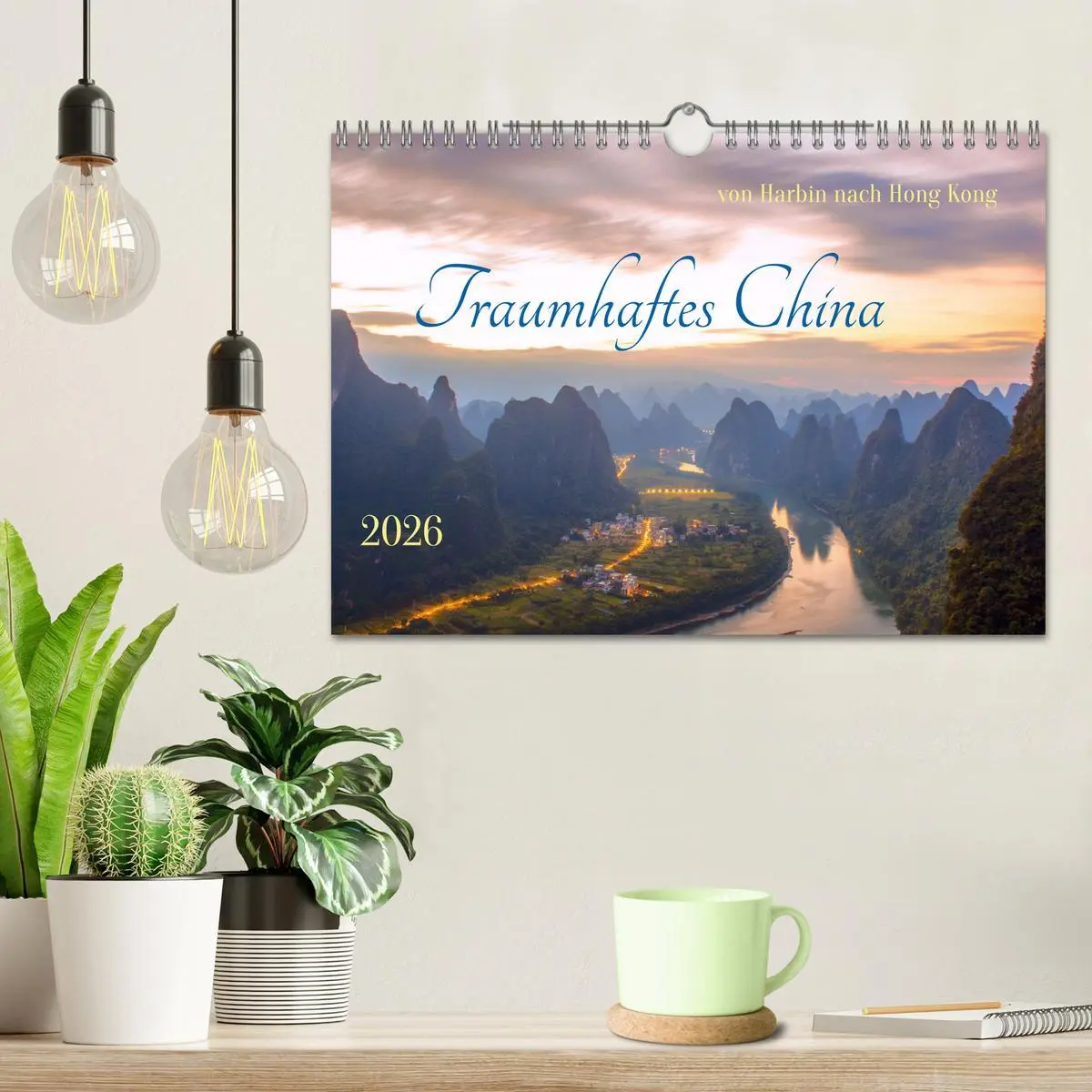 Bild: 9783457357897 | Traumhaftes China (Wandkalender 2026 DIN A4 quer), CALVENDO...