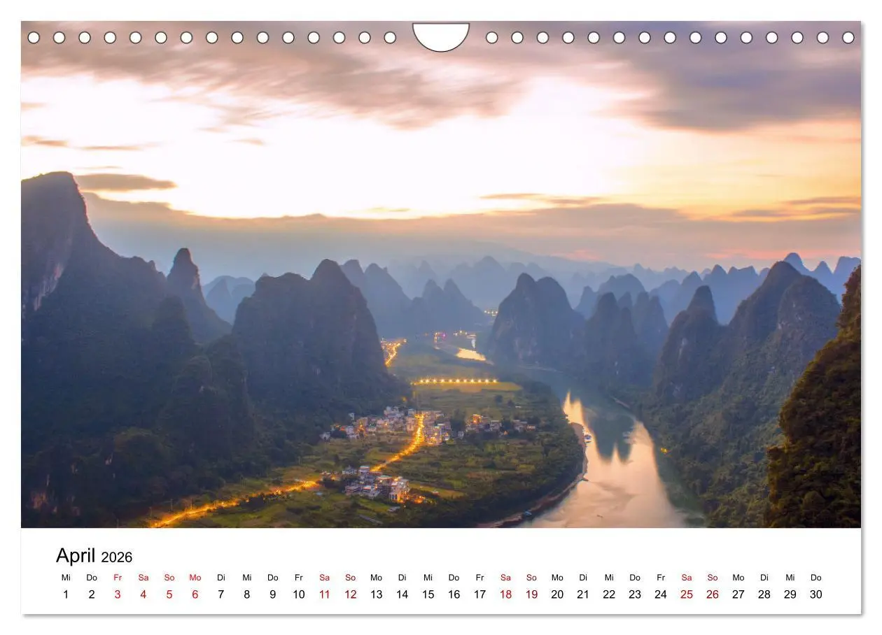 Bild: 9783457357897 | Traumhaftes China (Wandkalender 2026 DIN A4 quer), CALVENDO...