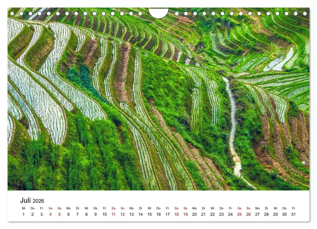 Bild: 9783457357897 | Traumhaftes China (Wandkalender 2026 DIN A4 quer), CALVENDO...