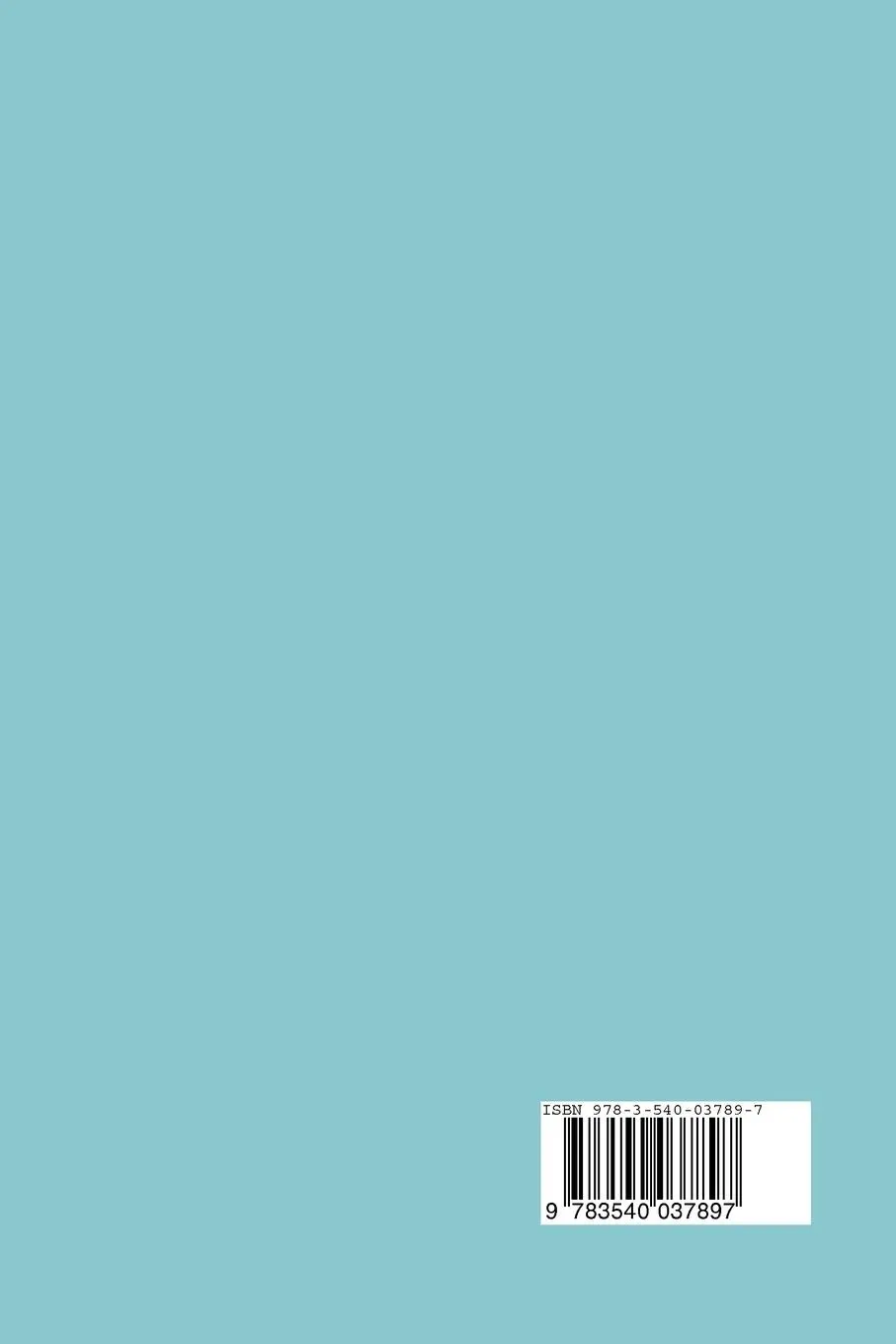 Rückseite: 9783540037897 | Lehrbuch der Technischen Mechanik | S. Falk | Taschenbuch | xii