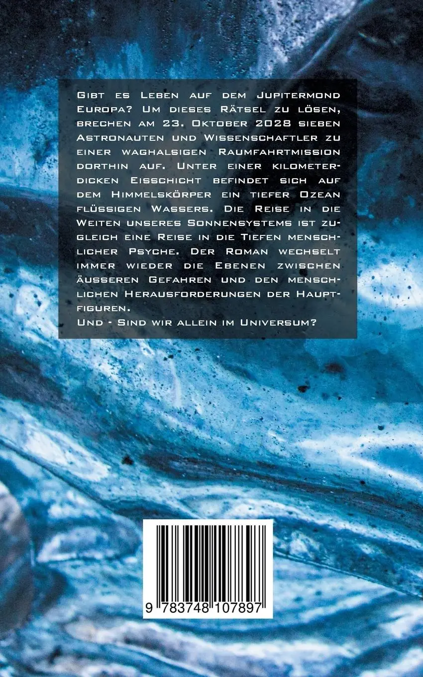 Rückseite: 9783748107897 | Ziel Europa | Weltraumroman | Matthias Borchert | Taschenbuch | 584 S.