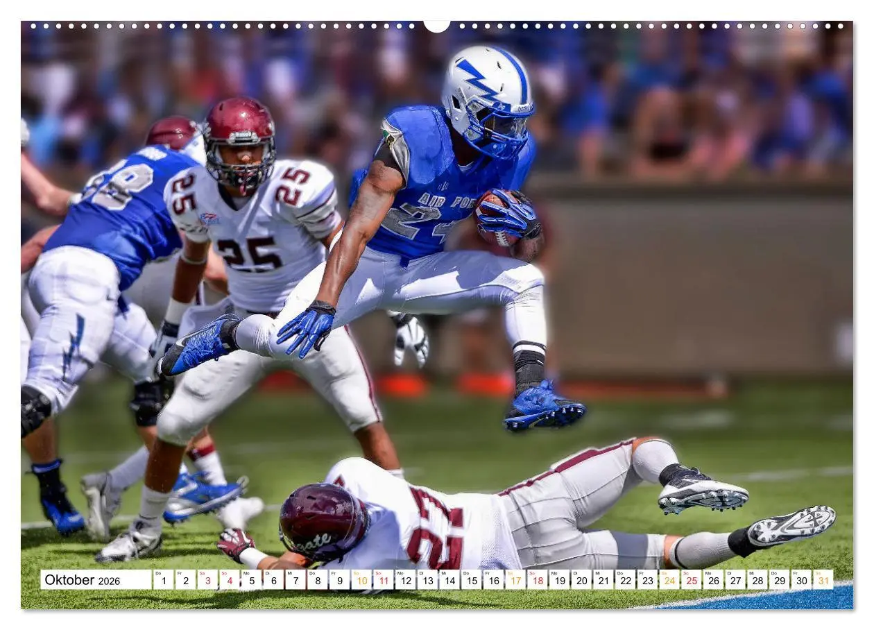 Bild: 9783457417997 | American Football - mein Sport (hochwertiger Premium Wandkalender...