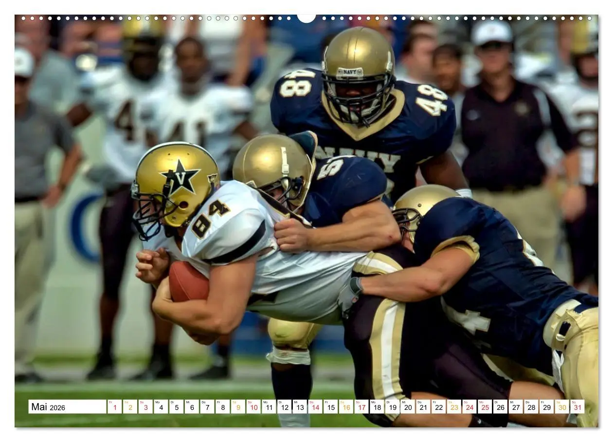 Bild: 9783457417997 | American Football - mein Sport (hochwertiger Premium Wandkalender...