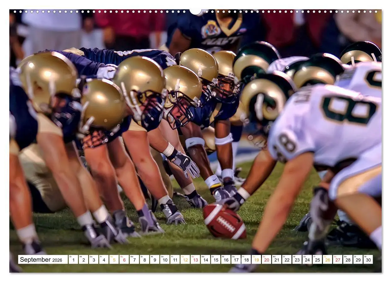 Bild: 9783457417997 | American Football - mein Sport (hochwertiger Premium Wandkalender...
