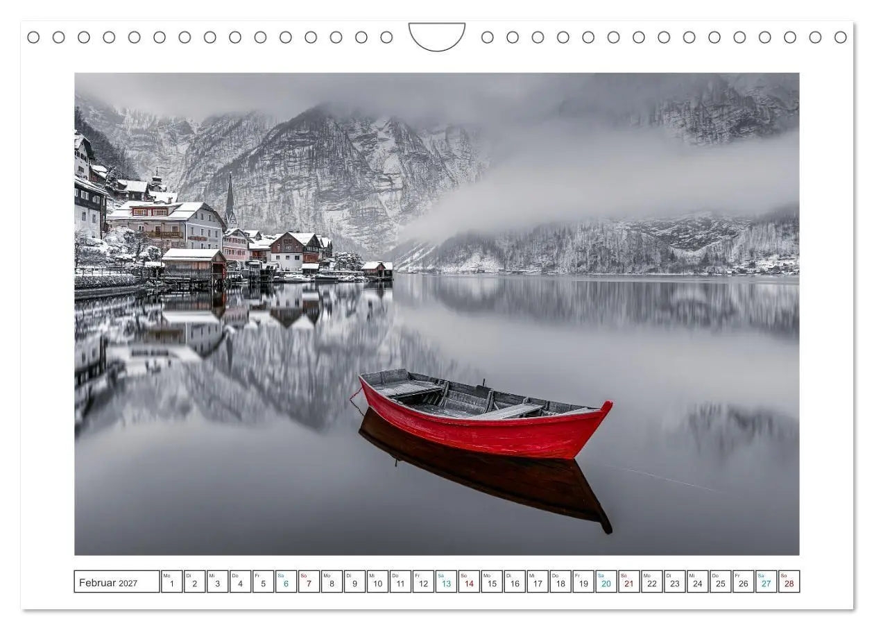 Bild: 9783594277997 | Fernweh in Rot (Wandkalender 2027 DIN A4 quer), CALVENDO...
