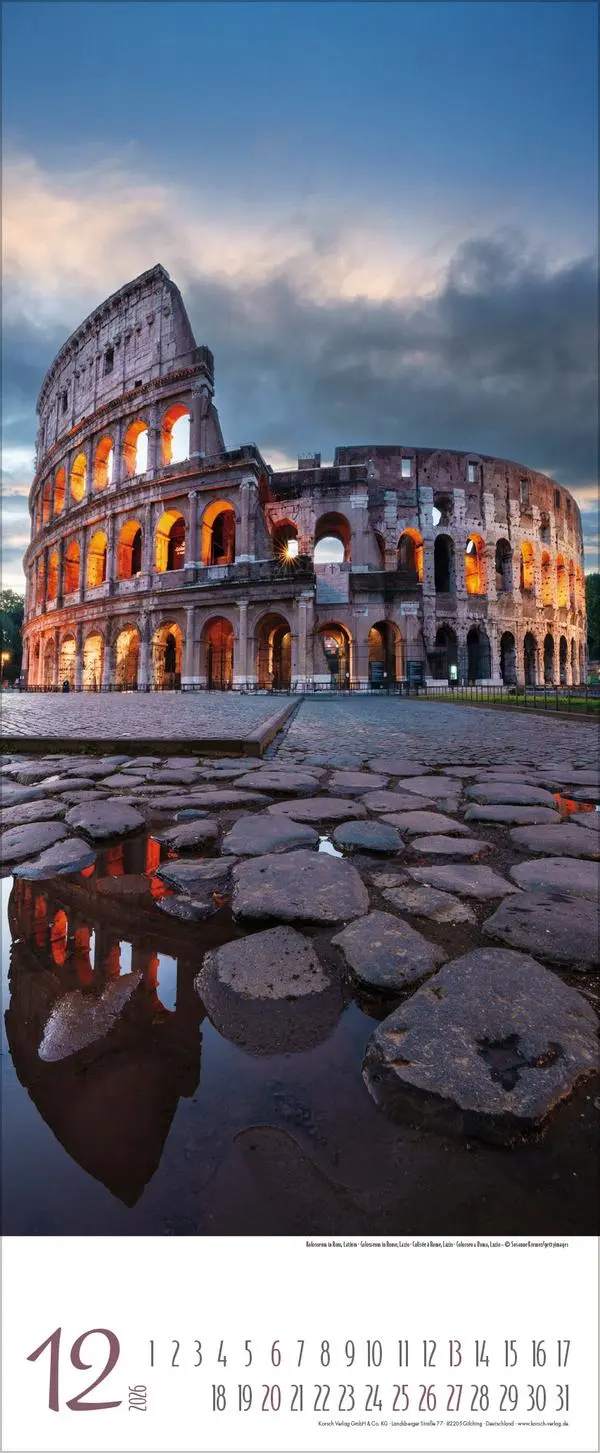 Bild: 9783731887997 | Bella Italia 2026 | Verlag Korsch | Kalender | 14 S. | Deutsch | 2026