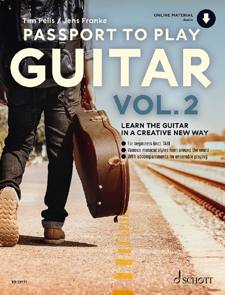 Cover: 9790001207997 | Passport To Play Guitar Vol. 2 Band 2 | Jens Franke (u. a.) | Buch