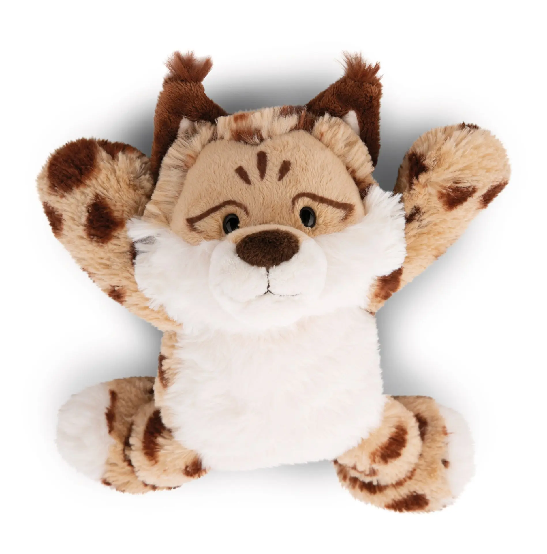 Cover: 4012390498097 | Nici 49809 Kuscheltier Luchs Lyka 45cm liegend GREEN | Wild Friends