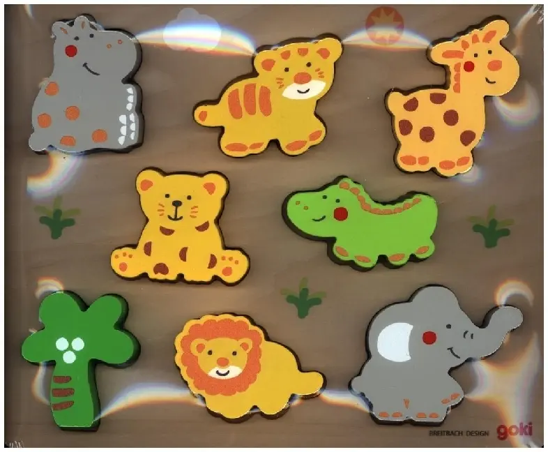 Cover: 4013594578097 | Einlegepuzzle Wilde Tiere | Spiel | Folie | 57809 | Deutsch | 2025