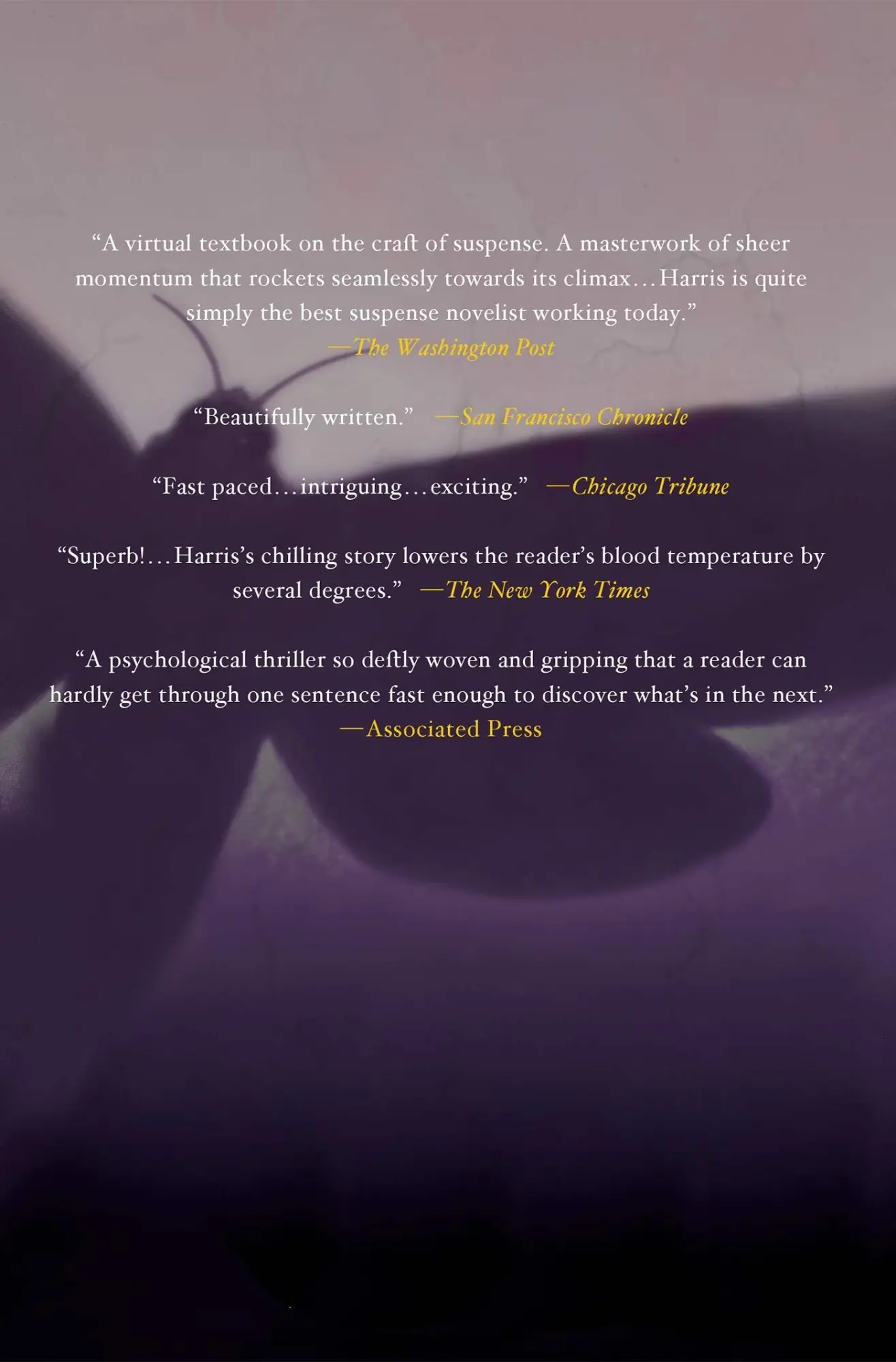 Rückseite: 9781250048097 | Silence of the Lambs | Thomas Harris | Taschenbuch | Englisch | 2013