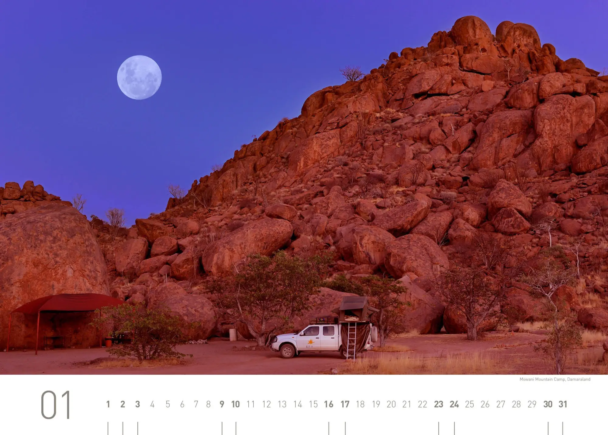 Bild: 9783968558097 | Namibia Exklusivkalender 2027 | Christian Heeb | Kalender | 14 S.