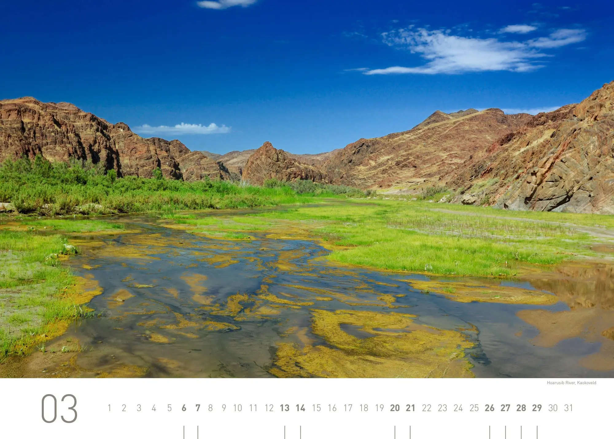 Bild: 9783968558097 | Namibia Exklusivkalender 2027 | Christian Heeb | Kalender | 14 S.
